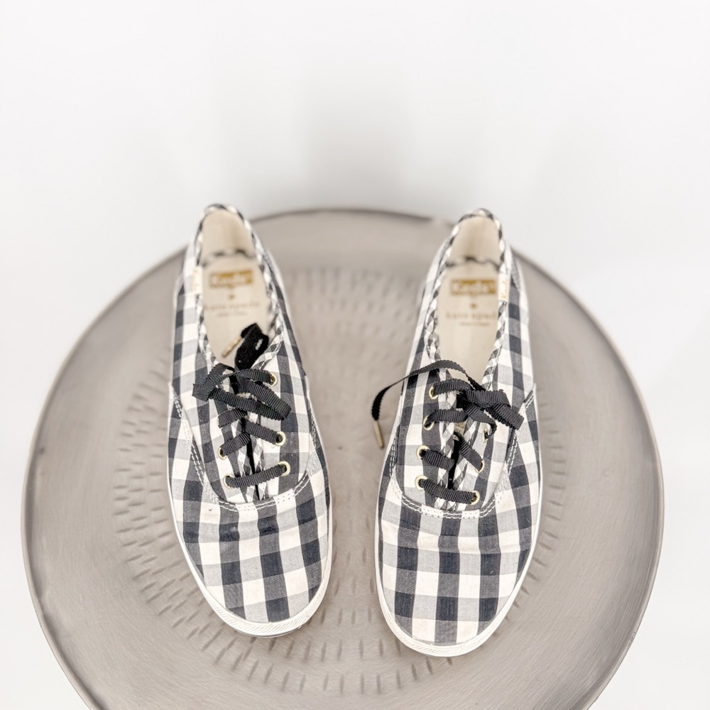 Keds x Kate Spade New York Champion Black Gingham - Picture 3 of 8